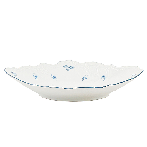 Блюдо для хлеба 34см Синий цветок Bernadotte