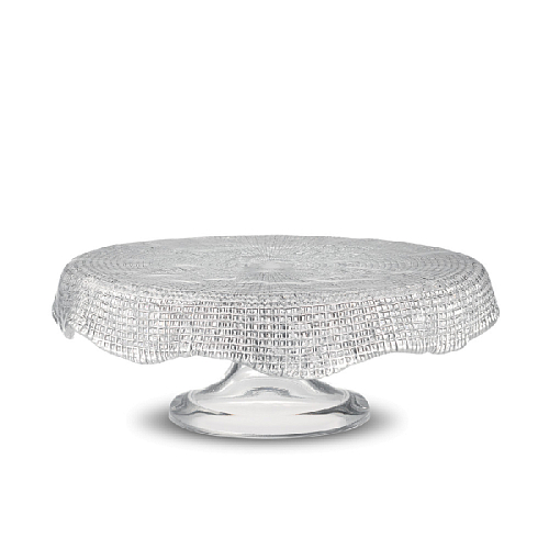 Тортница 25см на ножке Diamante IVV