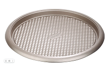 Форма для пирога/пиццы круглая стальная антипригарная 3*2,5см Nadoba Rada