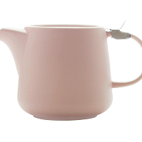 Чайник с ситечком 0,6л (розовый) Оттенки