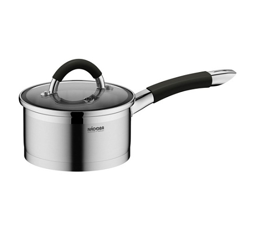 Ковш 16см 1,5л со стеклянной крышкой Nadoba Olina