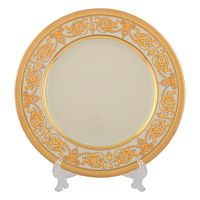 Блюдо круглое 32см 1шт Imperial Cream Gold Falkenporzellan
