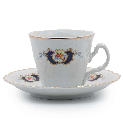 Набор чайных пар 160мл Синеглаз ведерко Bernadotte