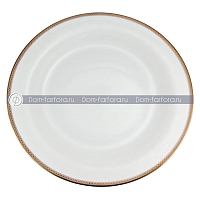 Набор тарелок 28см 6шт Золотая вышивка Narumi