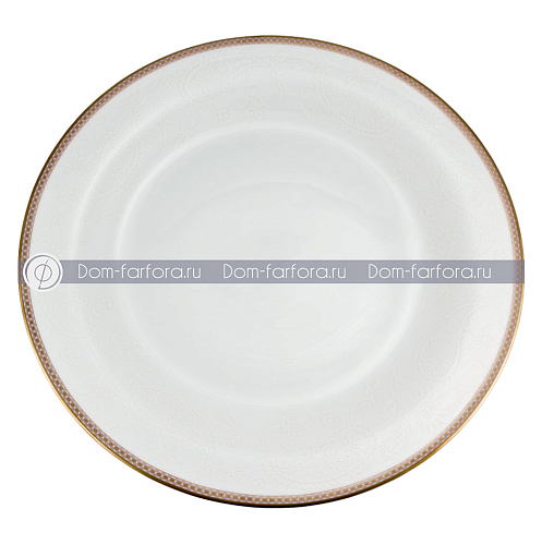 Набор тарелок 28см 6шт Золотая вышивка Narumi