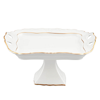 Поднос 30*25см на ножке Престиж Marquise Gold