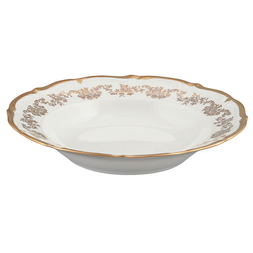 Набор тарелок 23см глубоких 6шт Кастел Queen's Crown