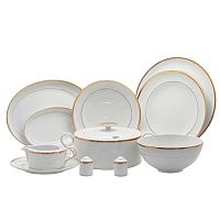 Сервиз столовый 6пер 26пр с супником Milano Gold Falkenporzellan