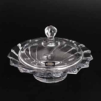 Салатник 21см с крышкой Picadelli Crystalite Bohemia