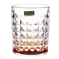 Набор стаканов 230мл 6шт Diamond желтый Crystalite Bohemia