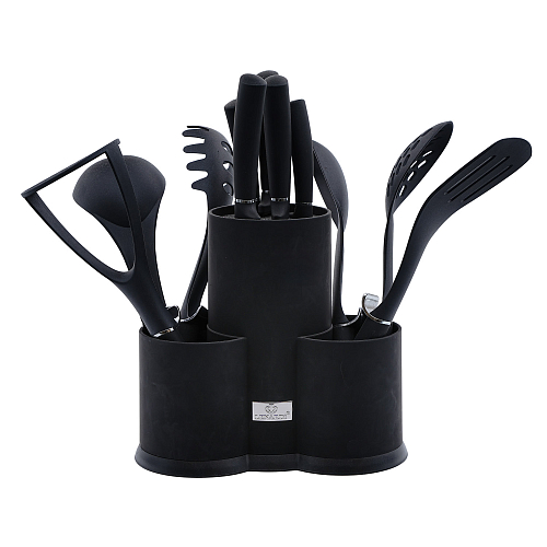 Набор ножей и кух принад 12пр на подставке в под.уп Lenardi