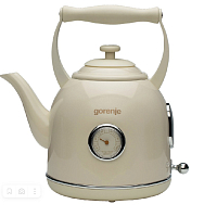Чайник электрический бежевый Gorenje 
