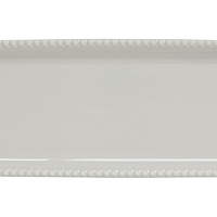 Блюдо прямоугольное 36*16см серый Tiffany Easy Life