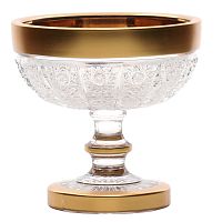 Варенница 11.6см н/н 1шт хрусталь с золотом Снежинка Crystal HeArt