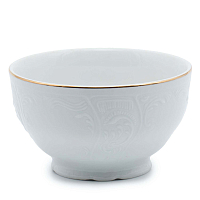 Пиала 13см н/н Белый узор (3шт кор) Bernadotte