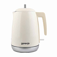 Чайник электрический Gorenje бежевый