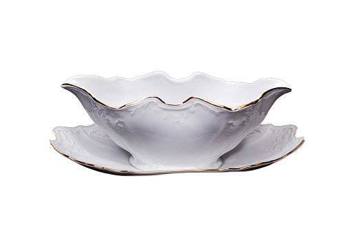 Соусник 0,5л Белый узор Bernadotte