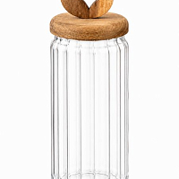 Банка для сыпучих продуктов 9*15см Nut