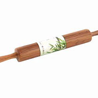 Скалка вращающаяся 44.5/25*4.5см бамбук