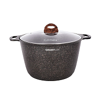 Кастрюля 10л со стек. кр Granit ultra Original Кукмара