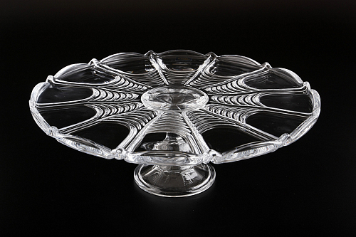 Тортница 31см на ножке Orion Crystalite Bohemia