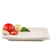 Поднос 23см прямоугольный Mozzarella Annaluma