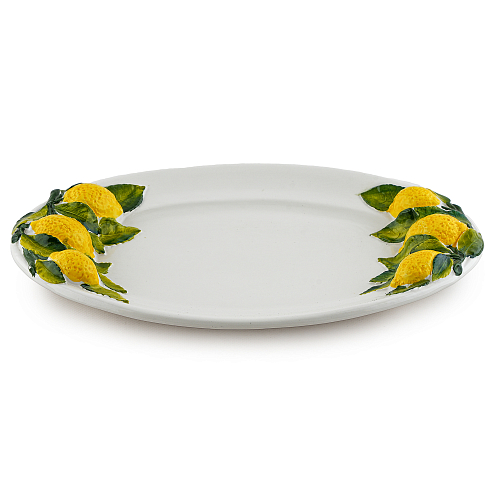 Блюдо 38см овальное Лимон Annaluma Блюдо 38см овальное Лимон Annaluma