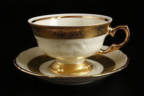 Набор чайных пар 155мл 6шт Фредерика Cream