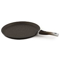 Сковорода-лавашница 35см Кофейный мрамор Кукмара
