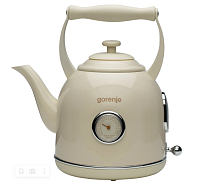 Чайник электрический Gorenje бежевый