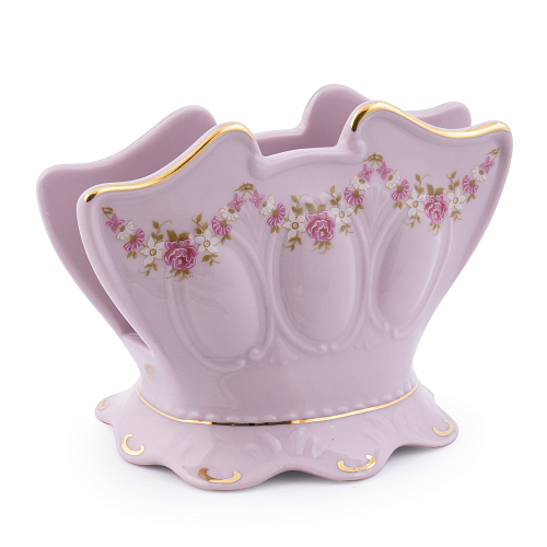 Салфетница 8,5см Соната  розовая