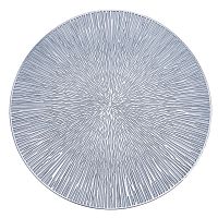 Салфетка сервировочная 38см серебро Доляна