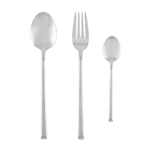 Набор столовых приборов 18пр Sintesi Shine Steel Domus Design