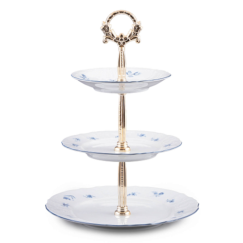 Горка 3х ярусная Синий цветок Bernadotte