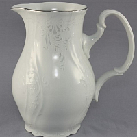 Кувшин с ручкой 1л Платиновый узор Bernadotte