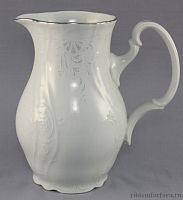 Кувшин с ручкой 1л Платиновый узор Bernadotte