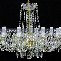 Люстра 10 рожковая белые плафоны 4004 669 SWW