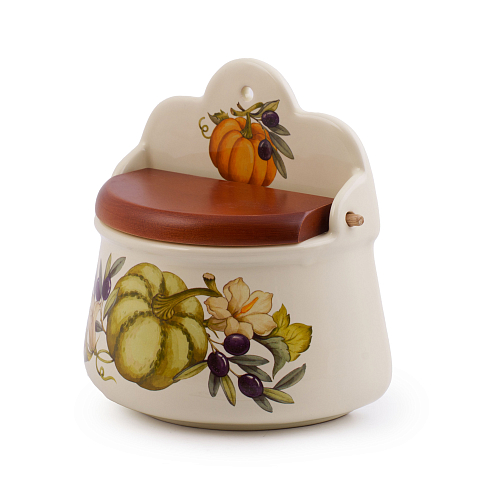 Банка для сыпучих продуктов 18см Тыква Nuova Cer