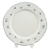 Блюдо круглое 30см Синий цветок Bernadotte