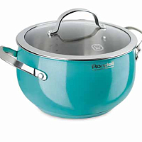 Кастрюля с/кр 22см 5,8л Turquoise Rondell