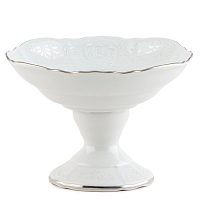 Конфетница 16см н/н Платиновый узор Bernadotte