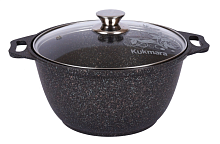 Кастрюля 3л со стекл. кр Granit ultra Original Кукмара