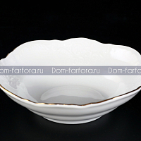 Салатник 13см 1шт Белый узор Bernadotte