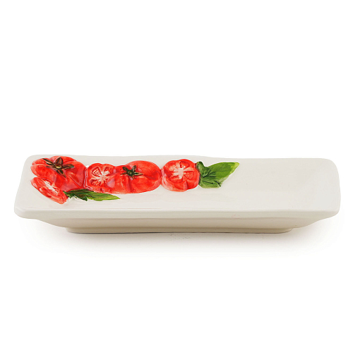 Блюдо 24см прямоугольное Томаты Annaluma Блюдо 24см прямоугольное Томаты Annaluma