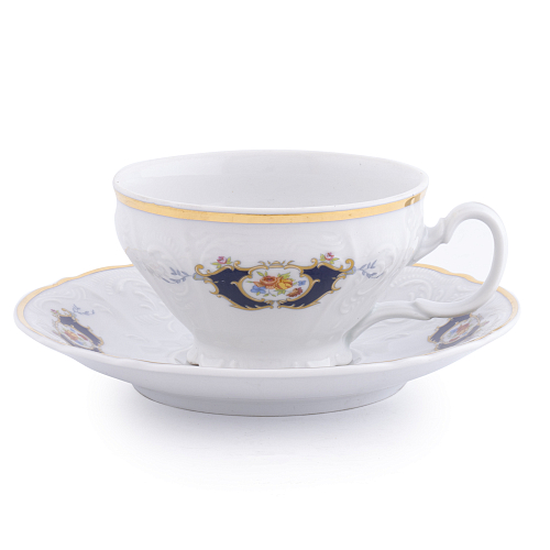 Набор чайных пар 220мл Синеглаз