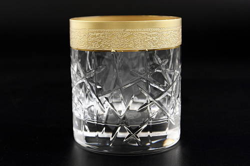 Набор стаканов 6шт Timon s.r.l. Paris whisky mat gold