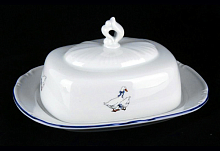 Масленка с крышкой Constance Гуси