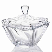 Конфетница 19см с крышкой Neptune Crystalite Bohemia