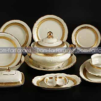 Сервиз столовый 6пер 26пр Фредерика Cream Мам Декор Carlsbad