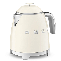 Чайник электрический 0,8л Smeg Кремовый Стиль 50-х гг